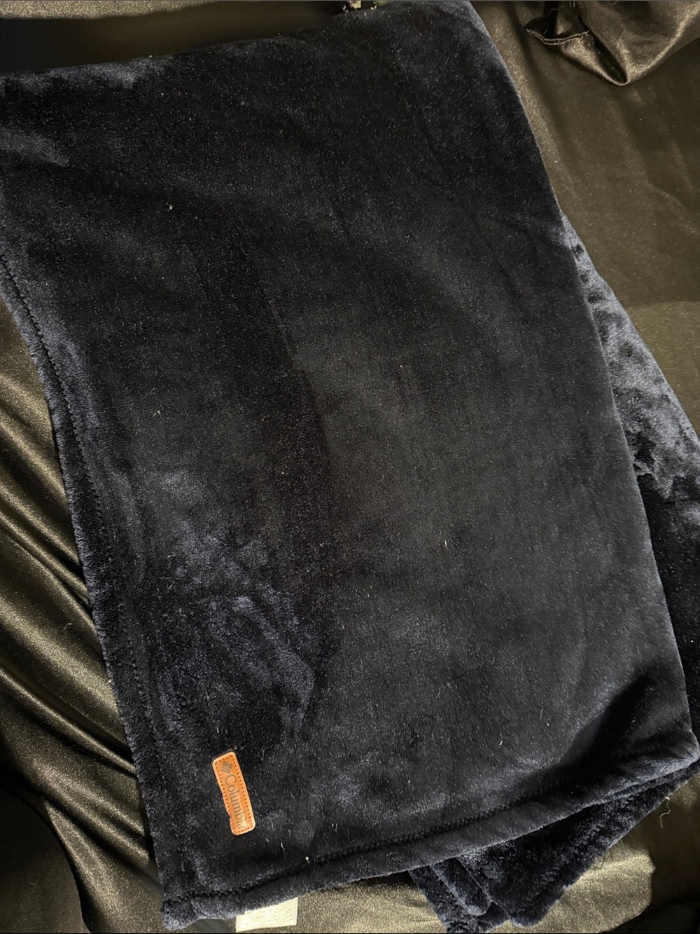 Columbia Navy Blue blanket